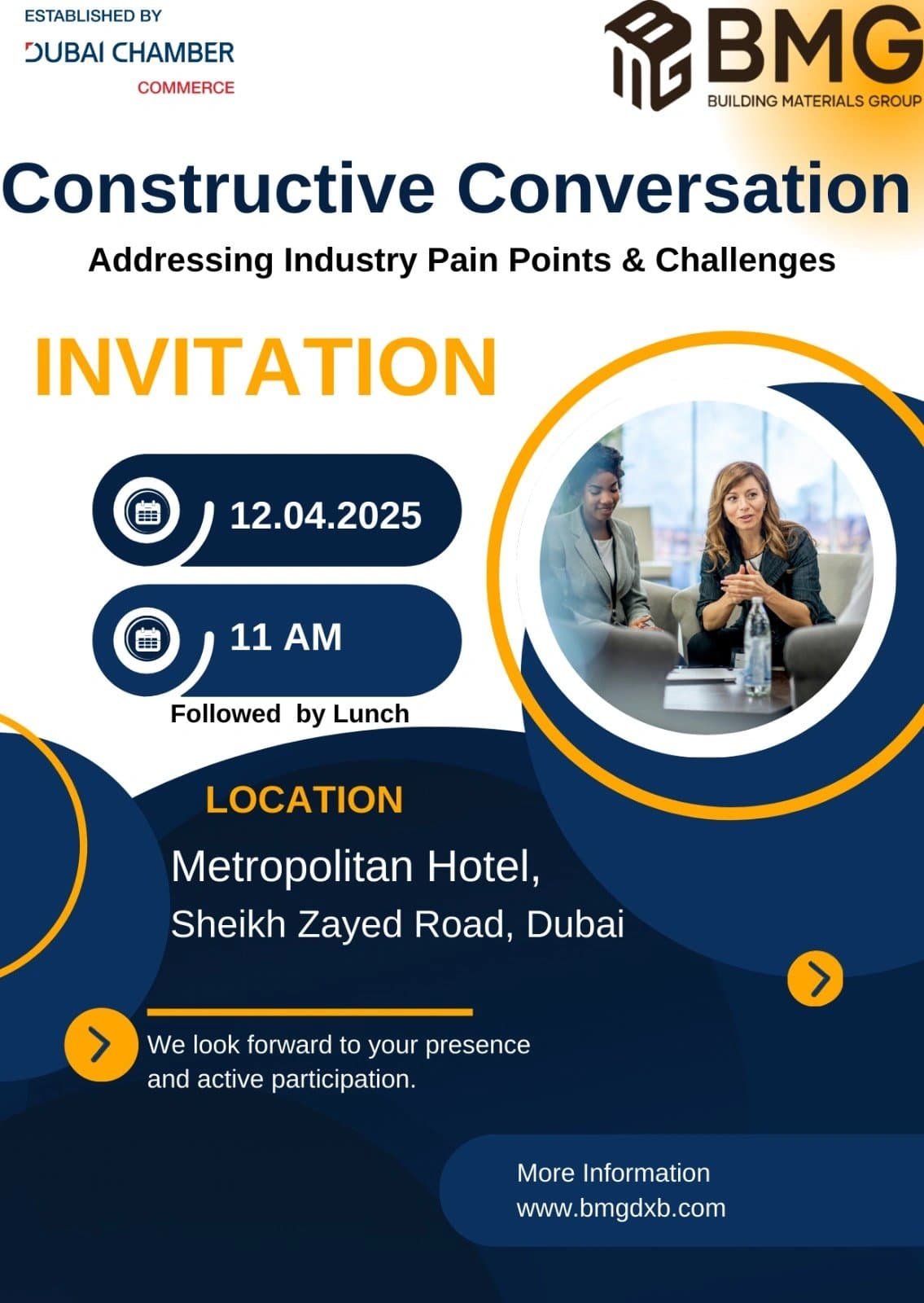 Constructive Conversation: Addressing Industry Pain Points & Challenges invitation