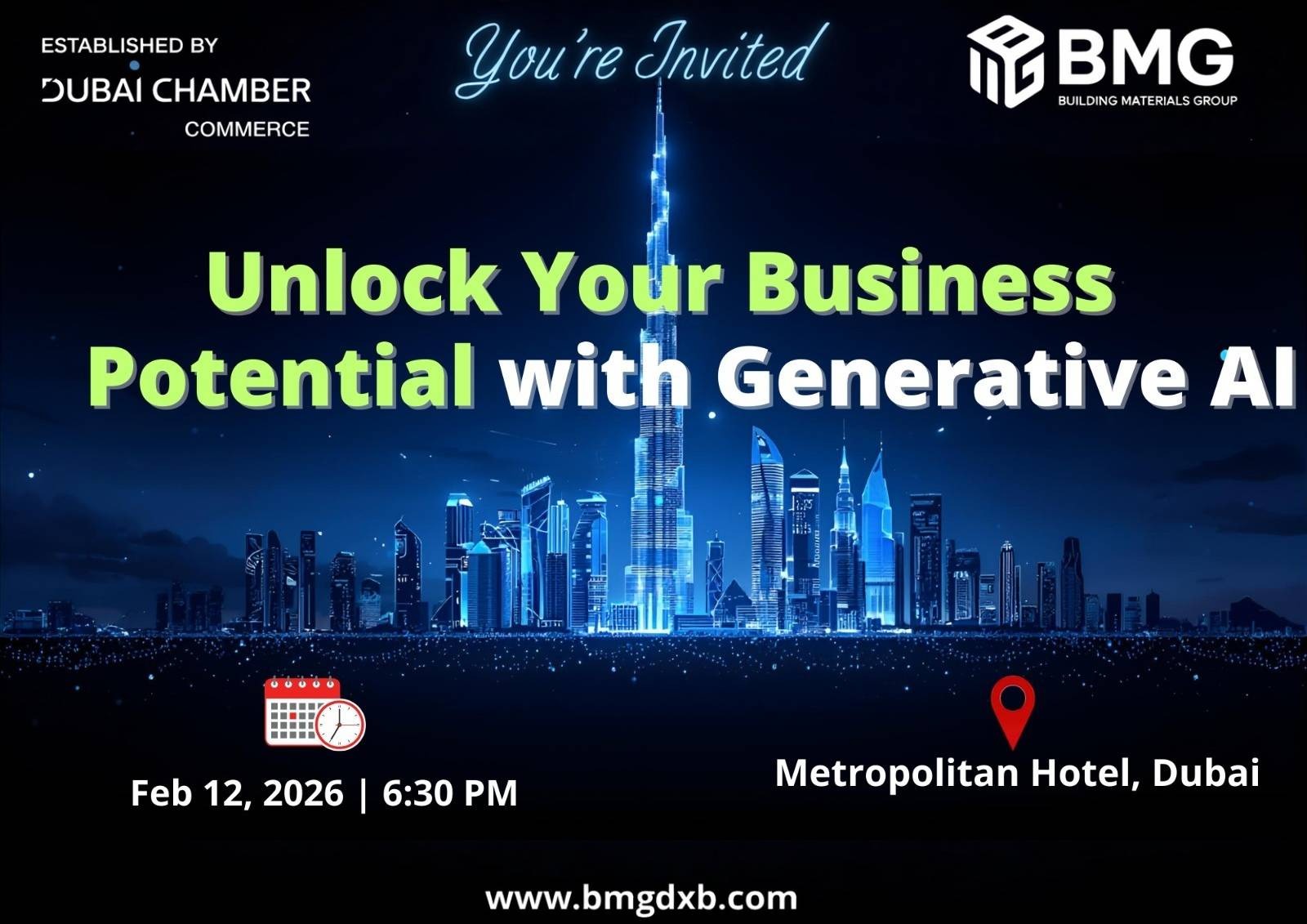 UNLOCK YOUR BUSINESS POTENTIAL WITH GENERATIVE AI